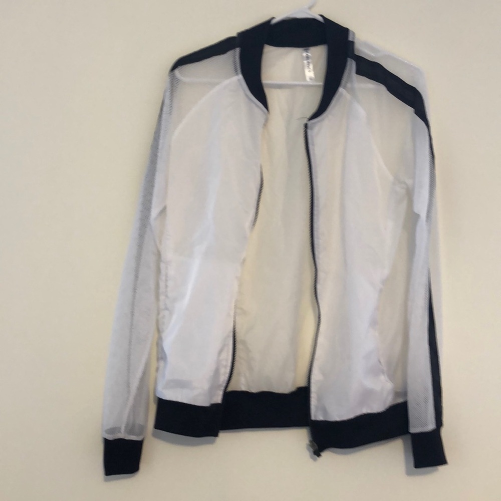 Super cute fabletics rain/regular jacket
